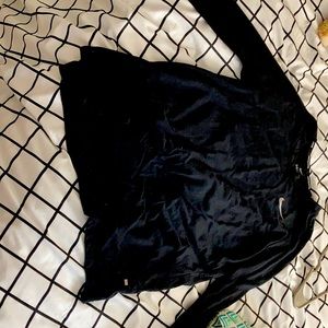 Black Nike breathable exercise long sleeve